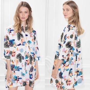 & Other Stories cotton shirt dress